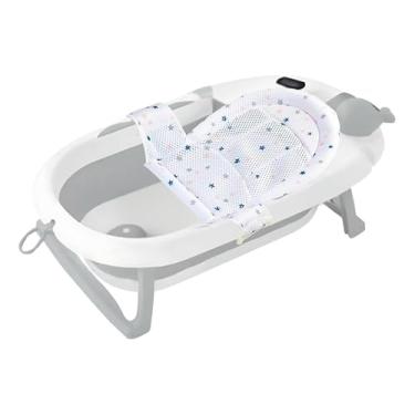 Imagem de Banheira Para Bebê Com Rede Segura E Ergonômica Inclusa