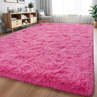 Imagem de Tapete 2,00 X 2,50 Peludo Felpudo 4 Cm Para Sala e Quarto(Pink)