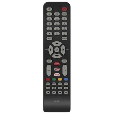 Imagem de Controle Remoto TV LED Semp TCL Toshiba smart com Netflix e Youtube  -