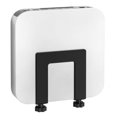 Imagem de Suporte de parede ajustável para caixa de cabos | Suporte de roteador | Suportes de modem, suporte de caixa de cabo atrás da TV para transmissão de mídia, leitores de DVD e mais dispositivos pequenos