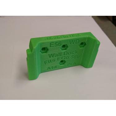 Imagem de Made by Mitchell Compatível com suporte de bateria EGo 56V, montagem, loja, base de parede, cortador de grama soprador de folhas, aparador EUA -2 PACK- PN E56-WDx2