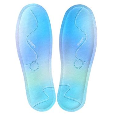 Imagem de Palmilhas para Mulheres,Palmilhas Refrescantes Respiráveis para Homens | Pacotes Frios para De Pé, Caminhada, Golfe, Viagem, Trabalho, Atividade Atlética, Ciclismo, Sapatos Sociais, Botas, Ténis,