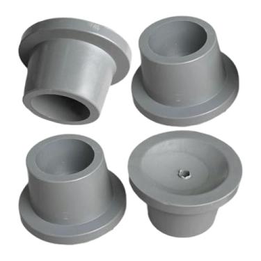 Imagem de Ysyqkn 4 Peças de Pés de Reposição para Cadeira de Chuveiro, Pontas de Borracha de Alta Resistência E Alta Resistência, Ventosas, Pés para Defeitos Nos Pés, 3,2 cm