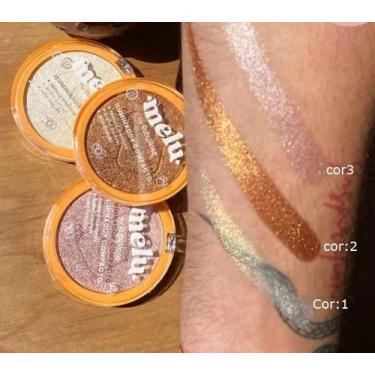 Imagem de Iluminador compacto Cremoso - Melu - no-brand, 02