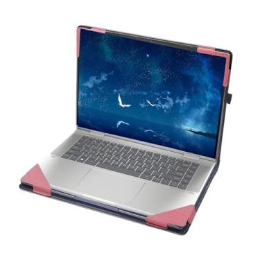 Imagem de WODBAO Capa para laptop Dell Inspiron 15 3535 de 15,6 polegadas Inspiron 15 3530 acessórios de couro PU (rosa)