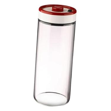 Imagem de Ｂｅｓｇａ Recipiente de grãos de café, jarra selada, recipiente de vidro hermético para chá, tanque de armazenamento transparente multiuso, de alimentos para, L