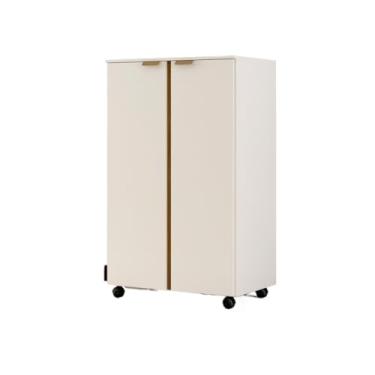 Imagem de Armario Organizador Multiuso 2 Portas 3 Prateleiras - Sapateira Para Tenis/Sapatos - Cores Diversas (Off White)