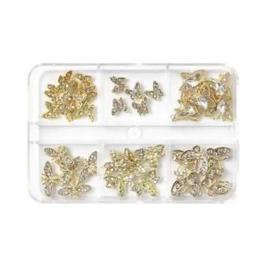 Imagem de Luxo 6 Grades Brilhante Saturno Planeta 3d Cristal Strass Decorações D