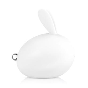 Imagem de Bunny Kids Night Light Colorful Colorful LED recarregável Linda lâmpada de silicone macio para dormitório