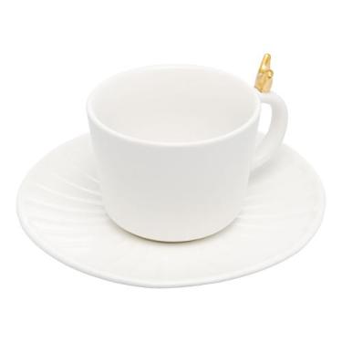 Imagem de Conjunto 2 Xícaras de Chá Colibri com Pires 170ml - Wolff