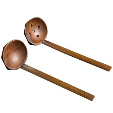 Imagem de Escorredor de panela quente de madeira resistente a altas temperaturas simples e requintado para uso doméstico japonês