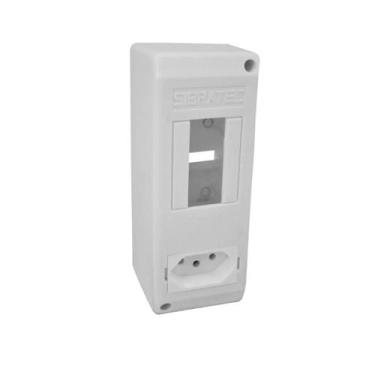 Imagem de Caixa sobrepor csd-t20 para disj (sem disjuntor) sibratec