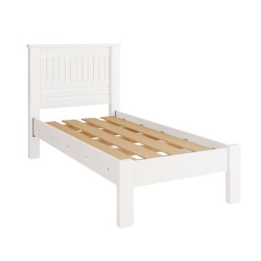Imagem de Cama Solteiro Infantil Reforcada Monaco Camas Fenix Branco