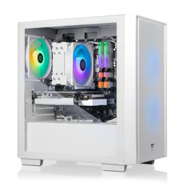 Imagem de Thermaltake LCGS Versa i1260S Desktop para jogos (Intel Core™ i5-12600KF, ToughRam DDR4 3600Mhz 16GB RGB Memory, NVIDIA® GeForce RTX™ 3060, 1TB NVMe M.2, WiFi, Win11 Home) H16S-B760-360-LCS