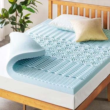Imagem de Best Price Mattress Colchão de espuma viscoelástica de 10 cm com infusão de gel de resfriamento, certificado CertiPUR-US, Queen