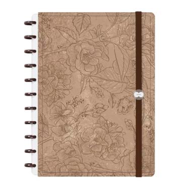 Imagem de Caderno De Disco Iscool Inteligente Soft Breath Line Sand Bege G