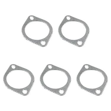 Imagem de Galloparts 5PCS 120-07610-0005 Junta de exaustão de alta temperatura 3 em 2 parafusos 120076100005 para cabeçalhos Turbo Downpipe Catback Flange de aço inoxidável substitui 120076100005