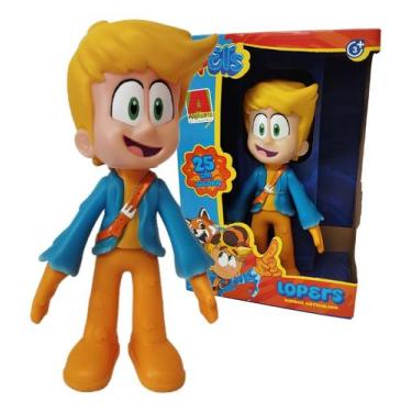 Imagem de Boneco Mine Jogo Gamer Articulado Lopers 25cm Vinil Craft - Algazarra