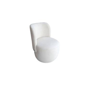 Imagem de Poltrona Decorativa Orgânica Bia Design Natural e Conforto Boucle