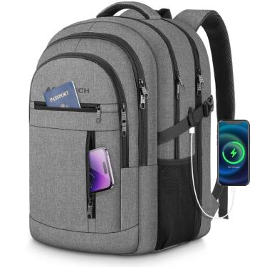 Imagem de Mochila Aslotech Travel Laptop 17 polegadas 40L resistente à água