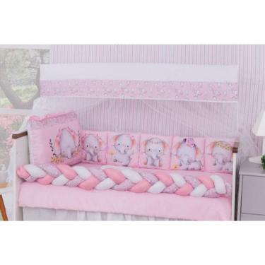 Imagem de Kit Berço Sublimado com 13 peças - Estampas meninos e meninas - morada