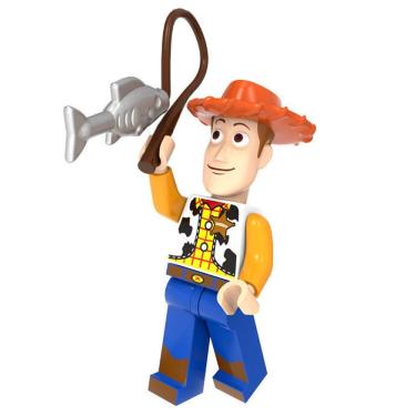 Imagem de Boneco Desenho Animação Filme Bloco De Montar