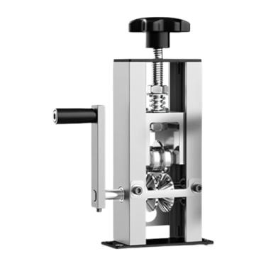 Imagem de Ioensy Máquina de decapagem de fios, descascador de cabos para reciclagem de sucata de cobre, máquina de decapagem de fios profissional multifuncional com, Prata