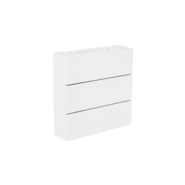 Imagem de Arandela Taschibra Pilar 6W Led Bivolt Branco 3000K Luz Amarela