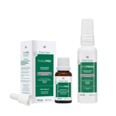 Imagem de Kit Foot Care Fungipro e Higifresh 60ml WNF - Cuidado Mãos e Pés