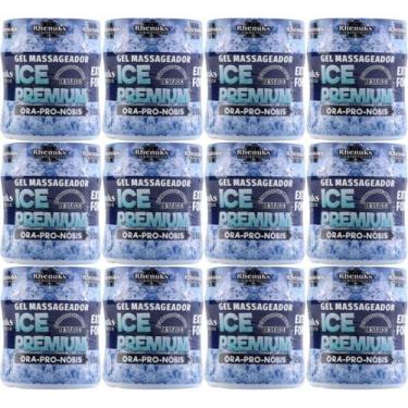 Imagem de Kit 12 Gel Massageador Ice Premium Com Ora-Pro-Nóbis - Rhenuks