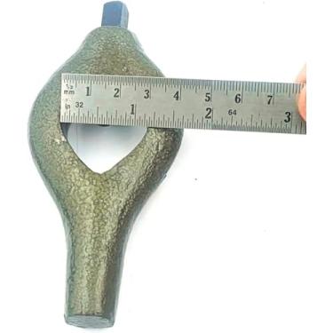 Imagem de Cão de máquina de torno de ferro de casta - Máquina de mão de mão de mão de mão reta (1,25 polegadas)