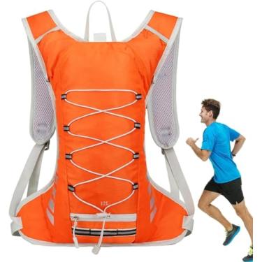 Imagem de Mochila De Ciclismo Ao Ar Livre à Prova D'água Ultraleve Com Bexiga De água Integrada E Conforto Ergonômico, Orange