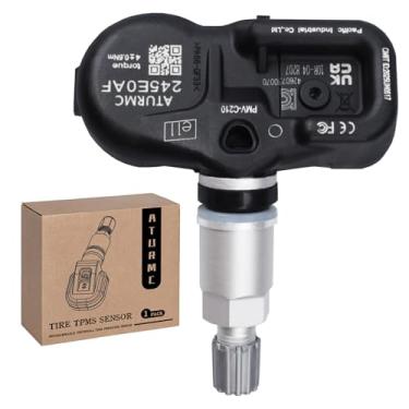 Imagem de ATURMC 42607-33021 TPMS Sensor de pressão de pneu para Toyota Lexus Scion, 315MHz TPS Sensor de Sistema de Monitoramento de Pressão do Pneu Sensores Carmy Corolla Highlander Sienna Substituição PMV