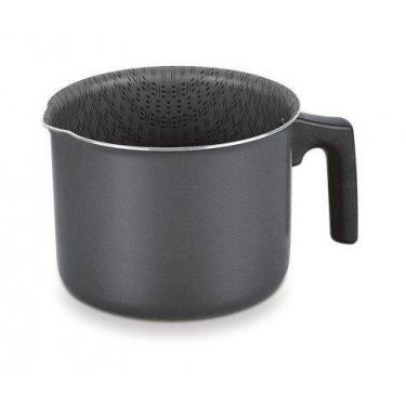Imagem de Fervedor Paris Preto Antiaderente 1 Litro Tramontina, 1,2L, Grafite, 1