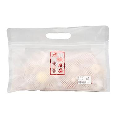 Imagem de 700g Aquário Filter Media Bio Balls Anéis de cerâmica Set House para aquário tanque e lagoa, Decorações de filtro, Acessórios