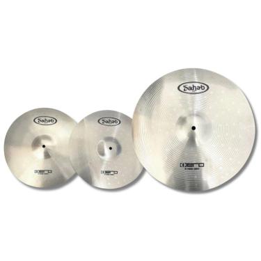 Imagem de Kit Pratos Hero Par Chimbal 14 + Ataque Crash 16