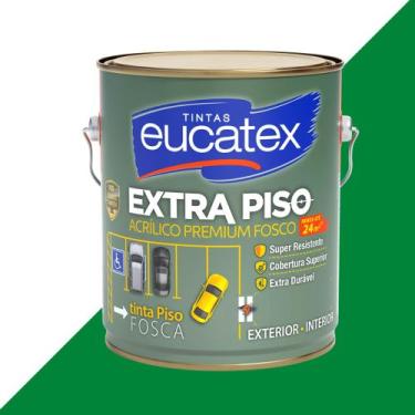 Imagem de Tinta Extra Piso Galão 3,6L Eucatex - Cores, Verde
