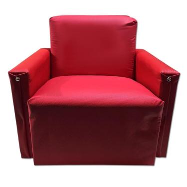 Imagem de Poltrona Infantil Sofazinho Reforçada Decoração Modelos Verm