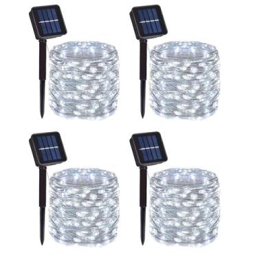 Imagem de Luzes de corda de fio de cobre movidas a energia solar DAYLIGHTIR 400L