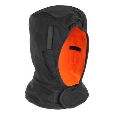 Imagem de Forro rígido de inverno, capa de algodão, forro de lã térmica, comprimento do ombro, Ergodyne N-Ferno 6852, preto