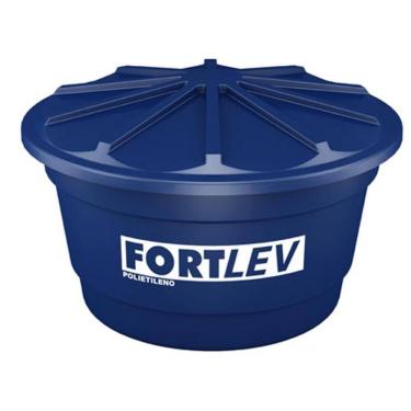 Imagem de Caixa D`Água de Polietileno 310 Litros Com Tampa - 02010004 - FORTLEV