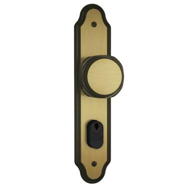 Imagem de Fechadura 803/02 Externa com Acabamento Oxidado E-Coat - 35024 - STAM