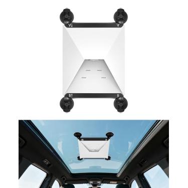 Imagem de Mini suporte Starlink bloqueável, magnético, liga de alumínio para trailer, carro, barco, caminhão