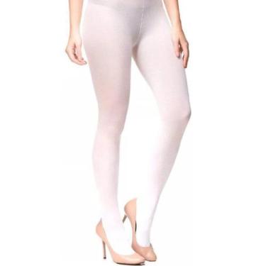 Imagem de Meia-Calça Selene Opaca Fio 40 Feminina, Branco, GG