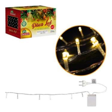 Imagem de Pisca Pisca De Natal 10m Interior/exterior 100 Lâmpadas Led - Luz para