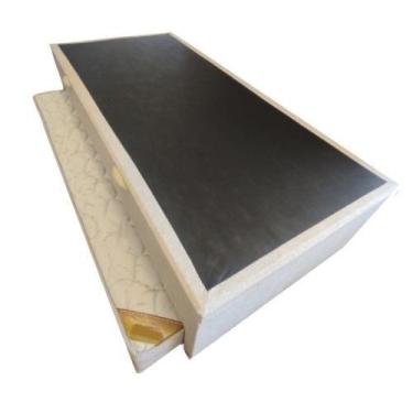 Imagem de Bicama Box Baú Solteiro Com Cama Auxiliar De Molas 3x1 88 - Fabricação