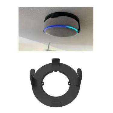 Imagem de Suporte De Embutir Parede Teto Para Amazon Alexa Echo Dot 3