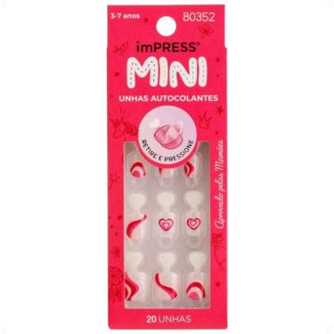 Imagem de Mini Unhas Autocolantes Infantil Kiss New York Impress Dream Big Imm304b