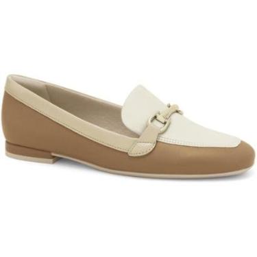Imagem de Mocassim Feminino Camel Multicolor Sola Antiderrapante Comfortflex 2579304-1-Feminino