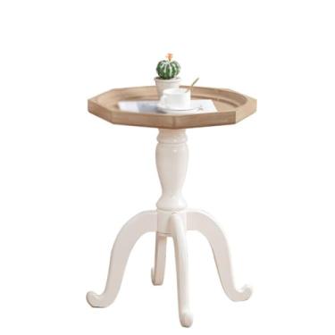 Imagem de Mesa central nórdica moderna simples pequena mesa de centro escritório mesa lateral varanda pequena mesa de chá sala de estar mesa de centro decorativa mesa de quarto (A)